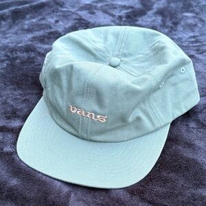 Vans Light Sage Green Logo Baseball Cap
